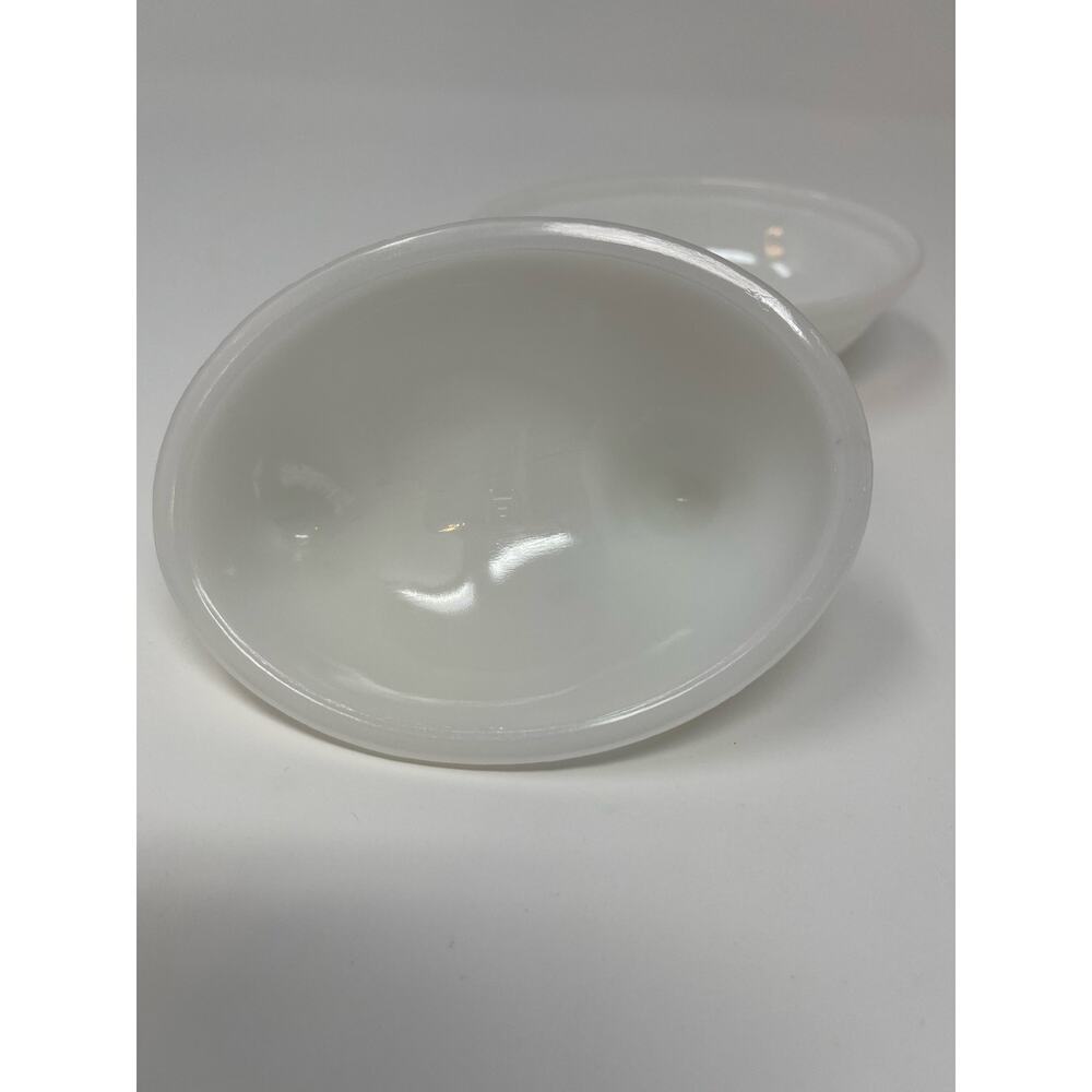 Vintage Hazel Atlas White Milk Glass Hen on Nest Dish - Picture 6 of 9